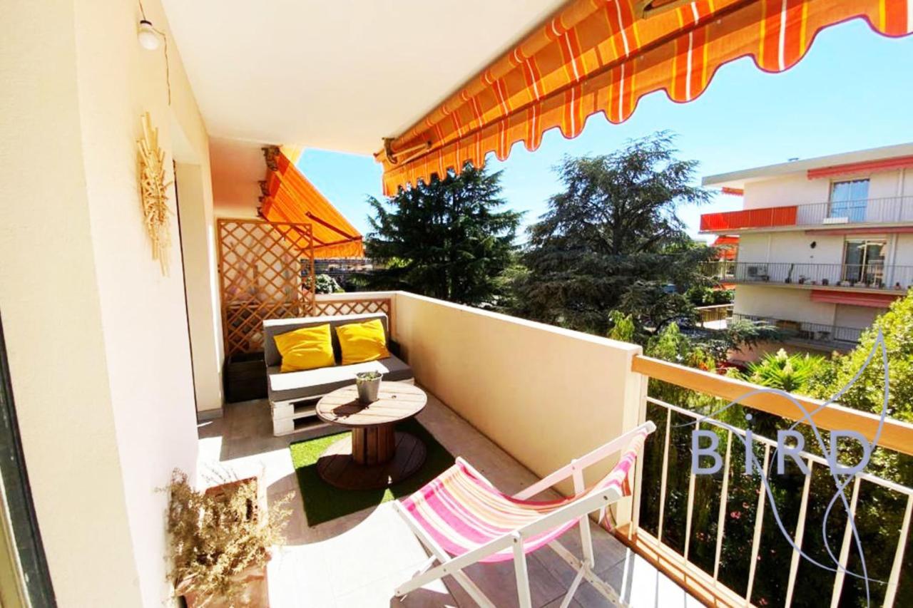 Bright Flat Near To The Beach & Harbor Saint-Laurent-du-Var Exterior foto